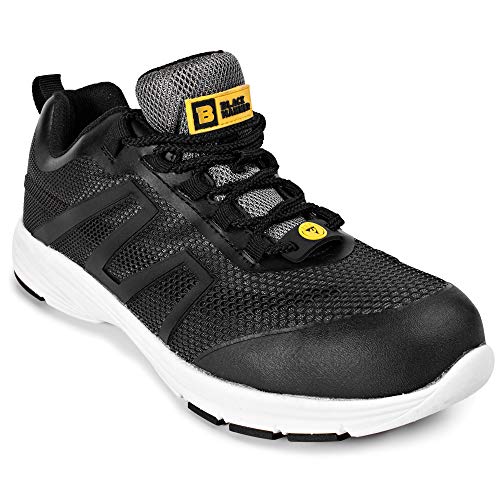 Black Hammer Herren Stahlzehenkappe Sicherheit Turnschuh Mit Ultra