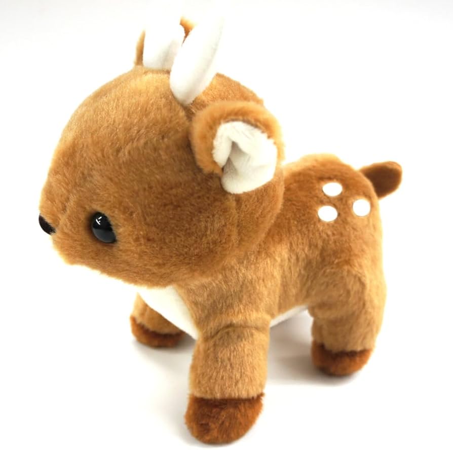 夢の鹿 HANSAぬいぐるみ【尾白ジカ（鹿）小型 高さ：96cm】（等身大