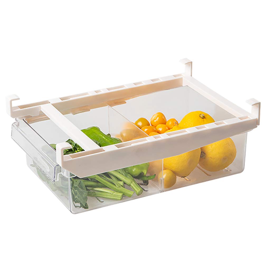 Buy Fridge Drawer Organizer with Handle, Pullout Refrigerator Storage