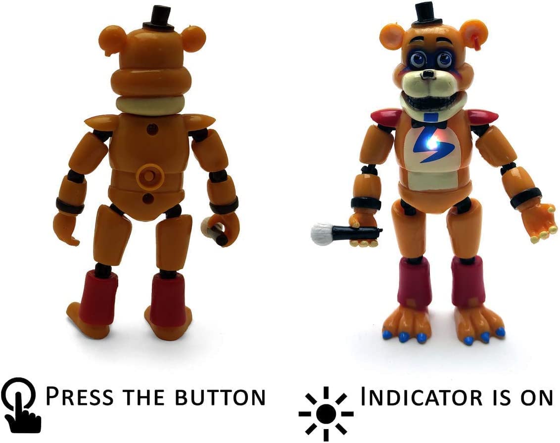 5Pcs/Set Anime Figure Inspired by Five Nights at Freddy's Action