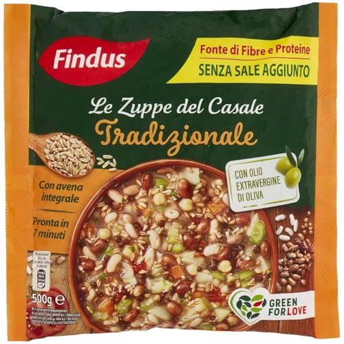 Findus Le Zuppe Del Casale Tradizionale, 500 g (Surgelato)