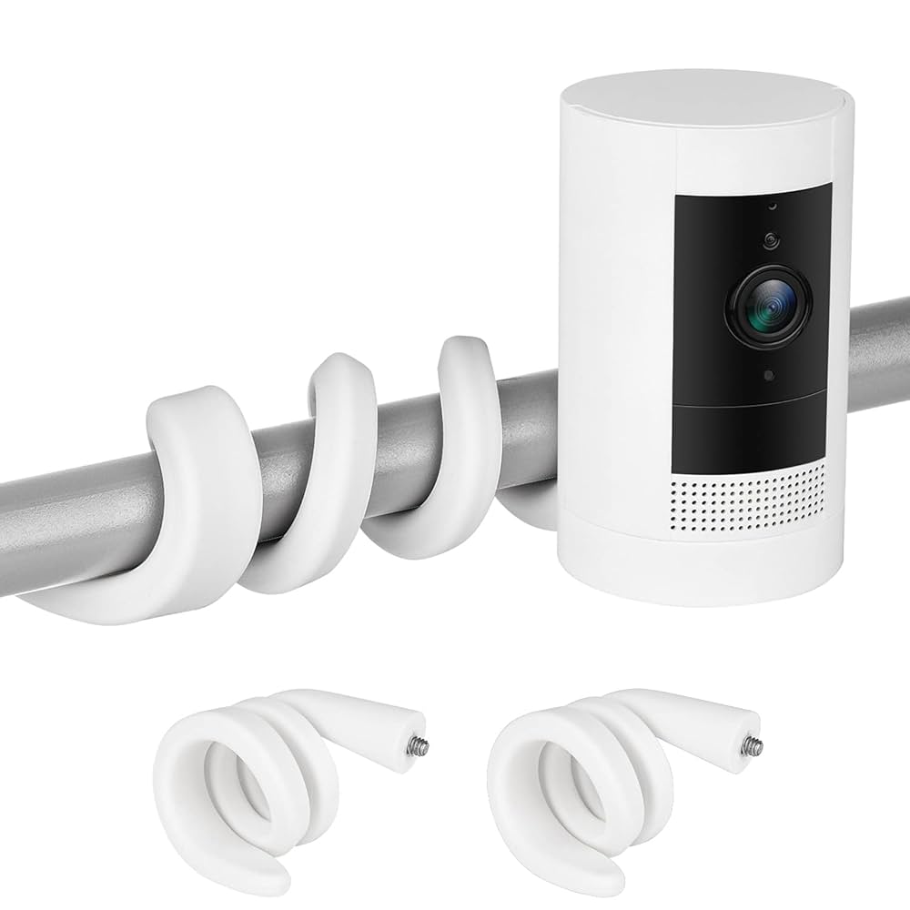【専用】Ring Stick Up Cam Battery リング 2台セット Amazon.com: 2Pack Flexible Twist Mount for Ring Stick Up Cam
