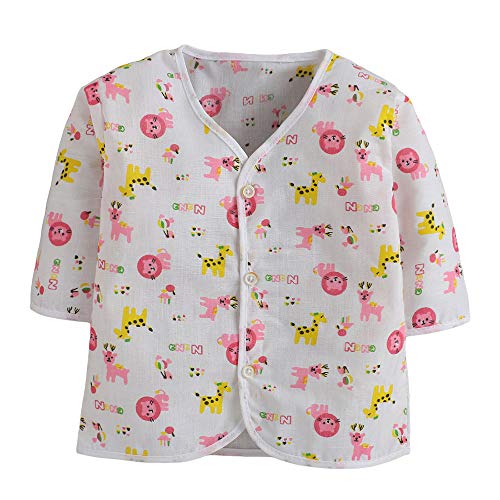 Hopscotch Baby Boys and Baby Girls Premium Cotton Pack of 2 Full Sleeves All Over Printed Jablas