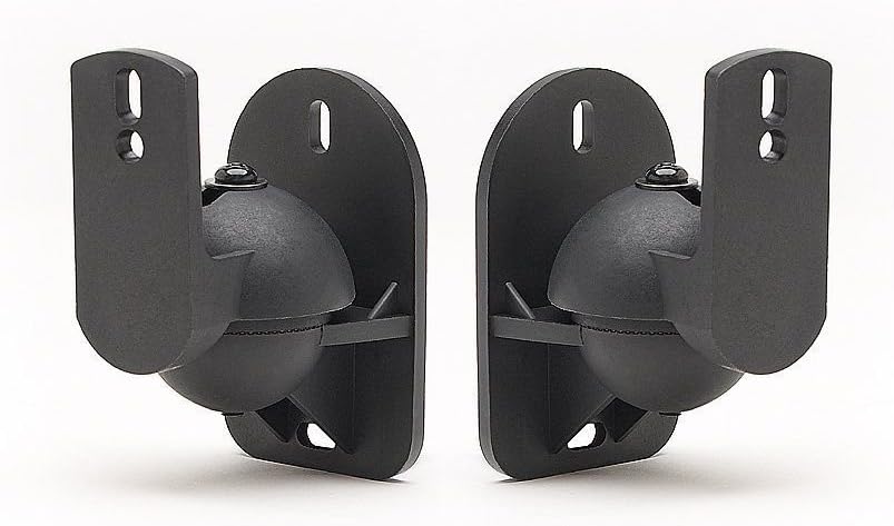 Xtreme Tech Universal Speaker Brackets are Compatible with All Bose acoustimass 10, Bose Lifestyle 600, Samsung PS-CZ410/FZ410/RZ410 for HT-Z310/Z410 Home Theater, Panasonic SC-HTB250/SCHTB200/SCHT19