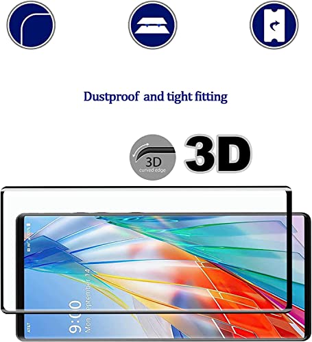 Image of STP FEEL Advanced Full Glue Tempered Glass Protector for LG Wing 5G | Edge to Edge Screen Protector Guard Protector, Pack Of 1
