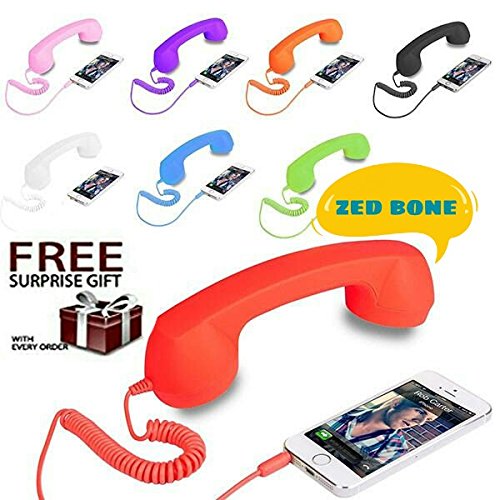 Drumstone-Universal-Retro-Style-Phone-35mm-Wired-Receiver-Handset-Radiation-Free-Coco-Retro-Phone-with-HD-Speaker-and-Microphone-Standard-Size-Multi-Color