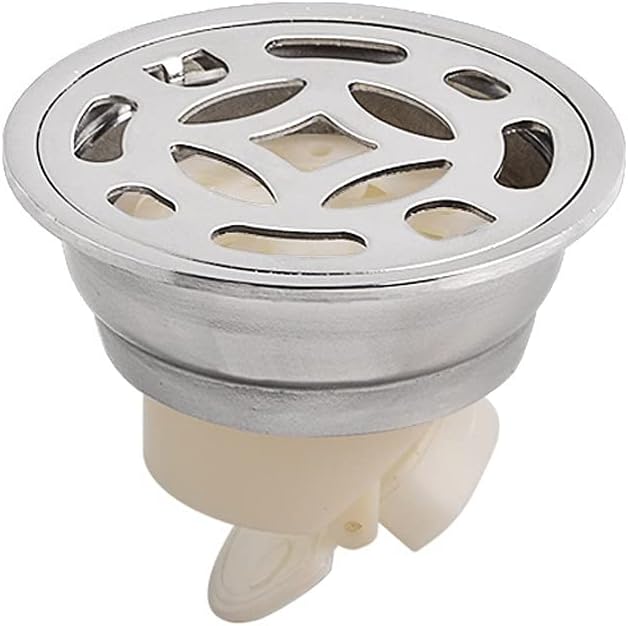 1PC Stainless Steel 6.2cm Round Floor Drain Toilet Deodorant Cover
