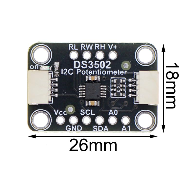 I2C Potentiometer Platine Fasizi Digitales Potentiometer Modul DC 3,3V ...