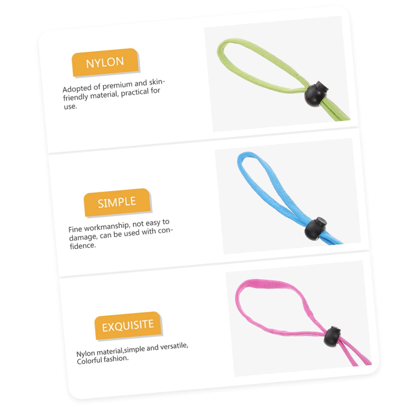 Healvian Cinghie Regolabili Per Occhiali Assortiti Accessori Pratici Per Sicurezza E Comfort Durante Attività
