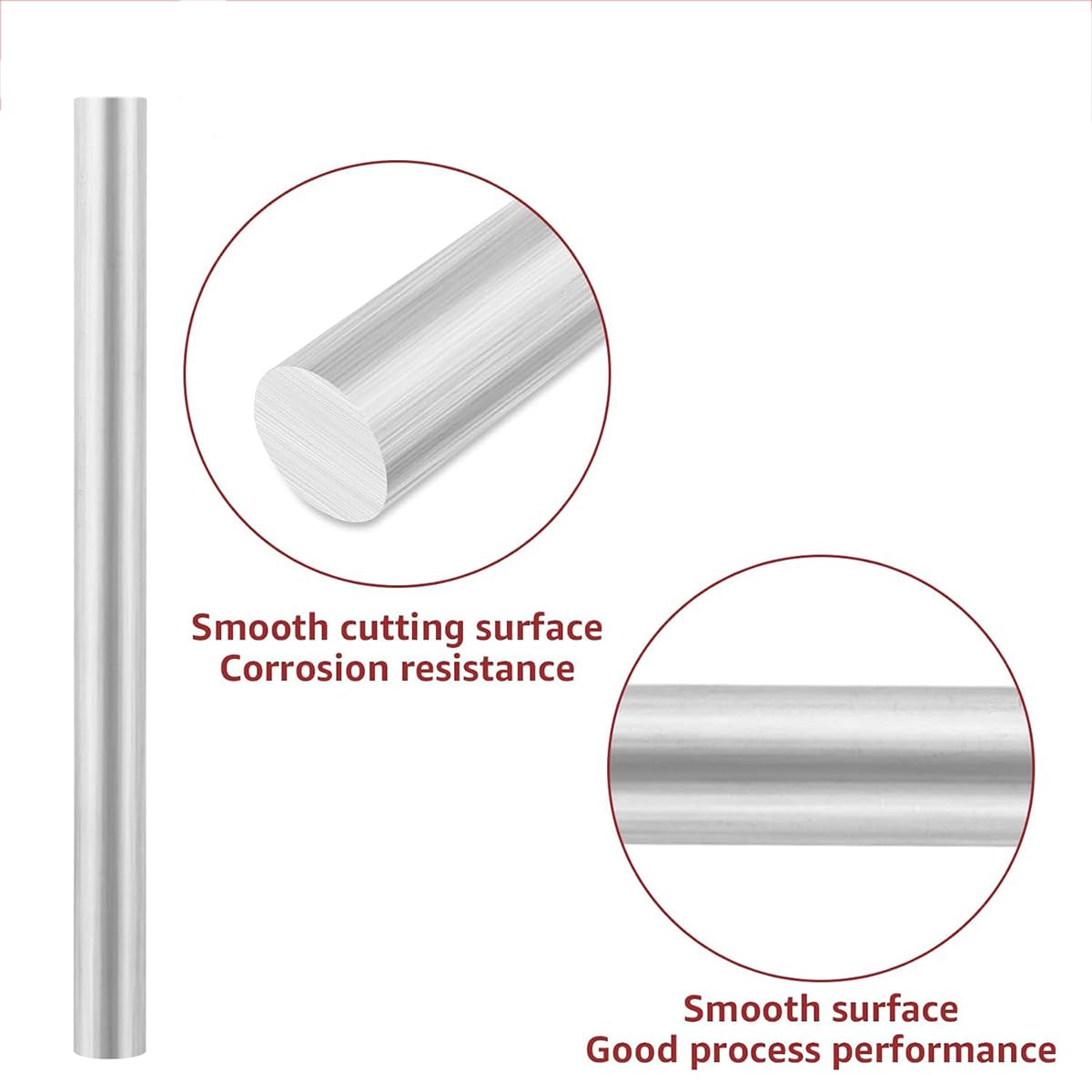 Perfiles de Aluminio Resistentes utilizados en mecánica construcción automoción aeroespacial y proyectos de precisión,13mmx500mm（5pcs）
