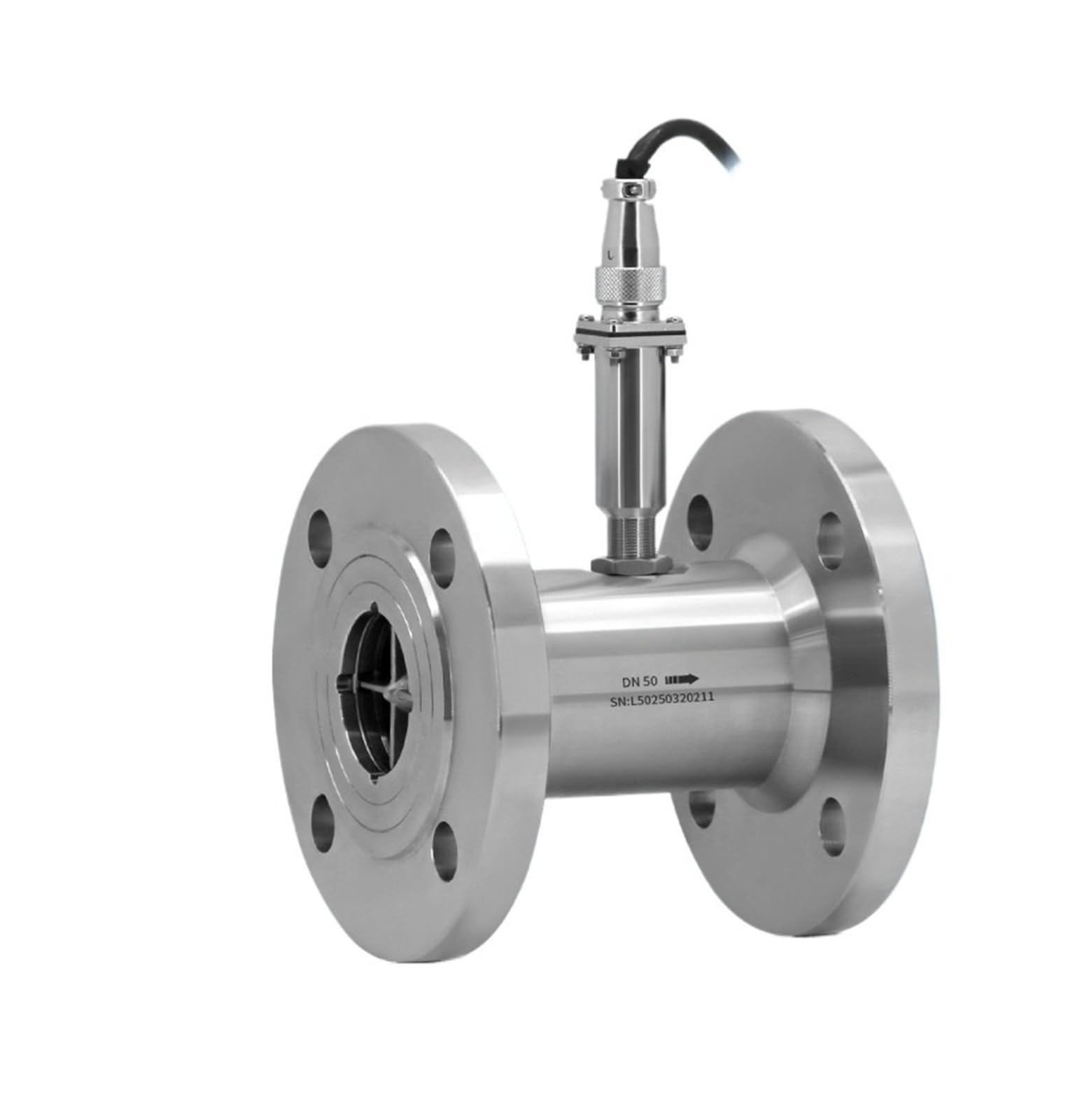 TBZOQAID Flange Type Flow Meter Stainless Steel(DN125)