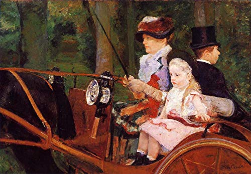 Peinture à l'huile célèbre de Mary Cassatt pour décorer un salon élégant