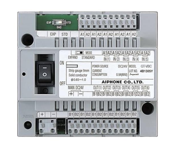 Multi-Tenant Video Bus Control Unit - Signal Distributor and Amplifier for Apartment Video Intercom Systems (GT Series Compatible)
