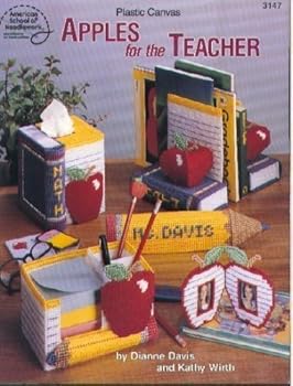 Paperback Plastic Canvas Apples for the Teacher (American School of Needlework #3147) Book