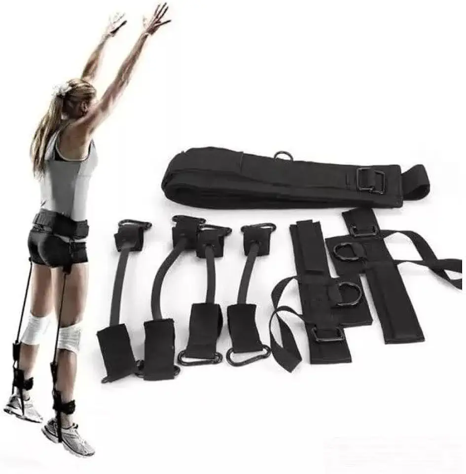 Jump Trainer Conjunto Elástico Saltos Verticais Agachamento