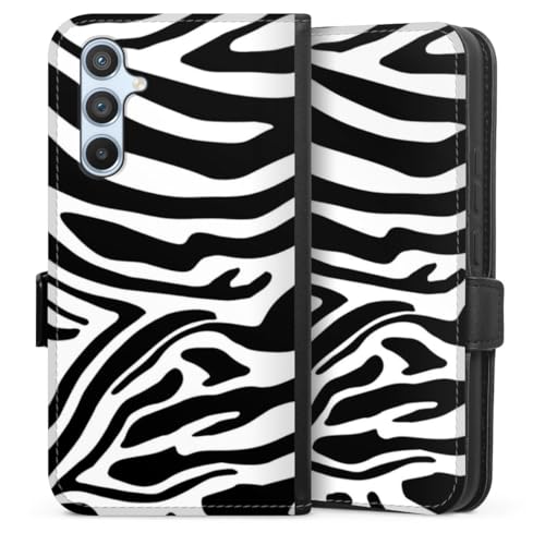 Etui Samsung Galaxy A54 5G Protection Écran Anti Rayure Coque Rabat Zèbre