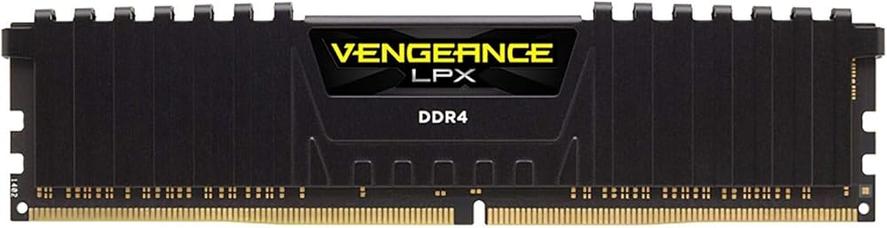 Corsair Vengeance LPX, 64GB (2 x 32GB) DDR4-4000MHz CL18 AMD Optimized Desktop Memory - View 1