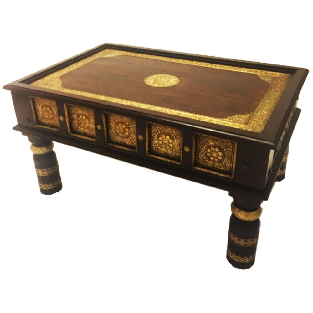 Indian Oriental Coffee Table Sunita 90 cm