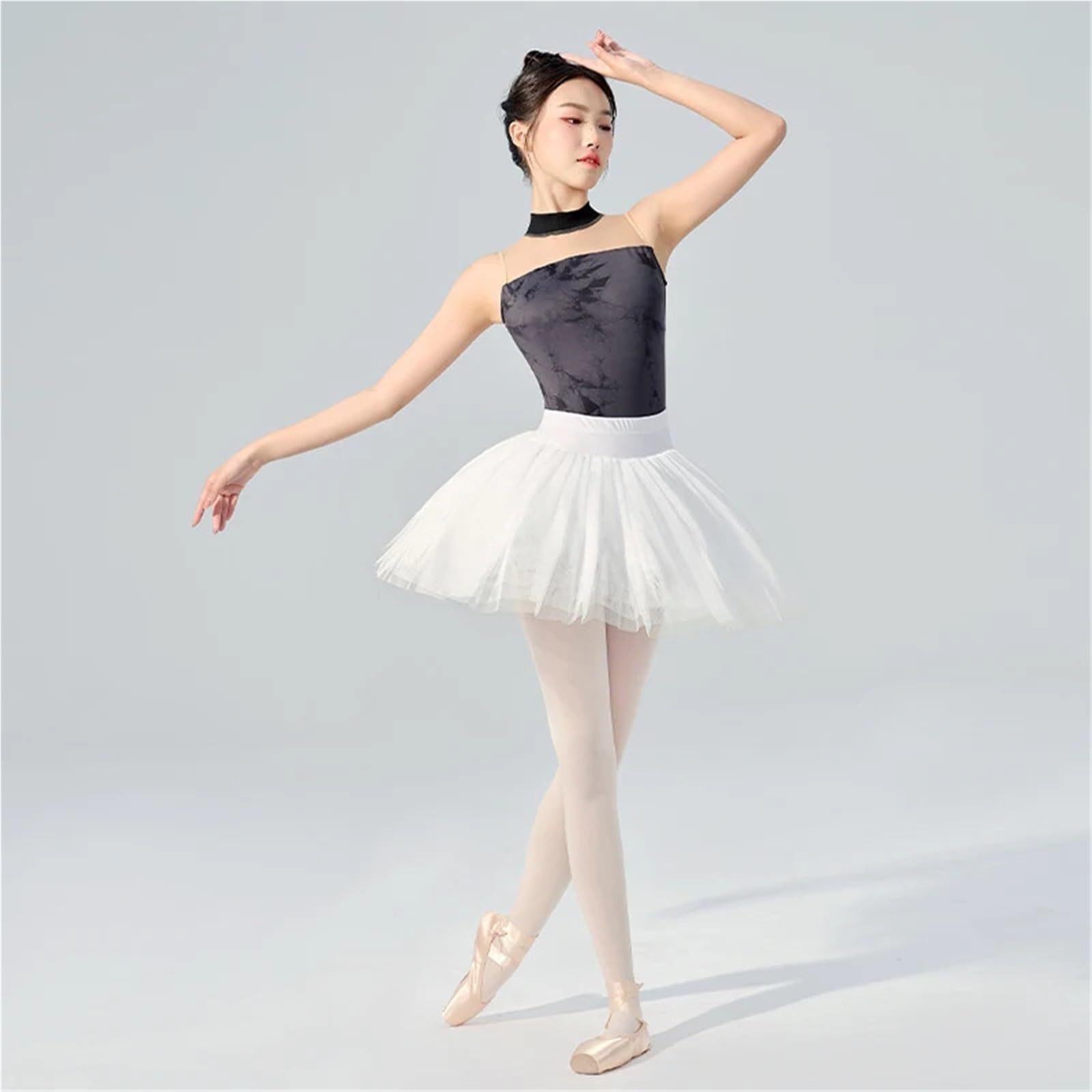 Leotardos De Ballet Mujer Empalme De Impresión De Tinta