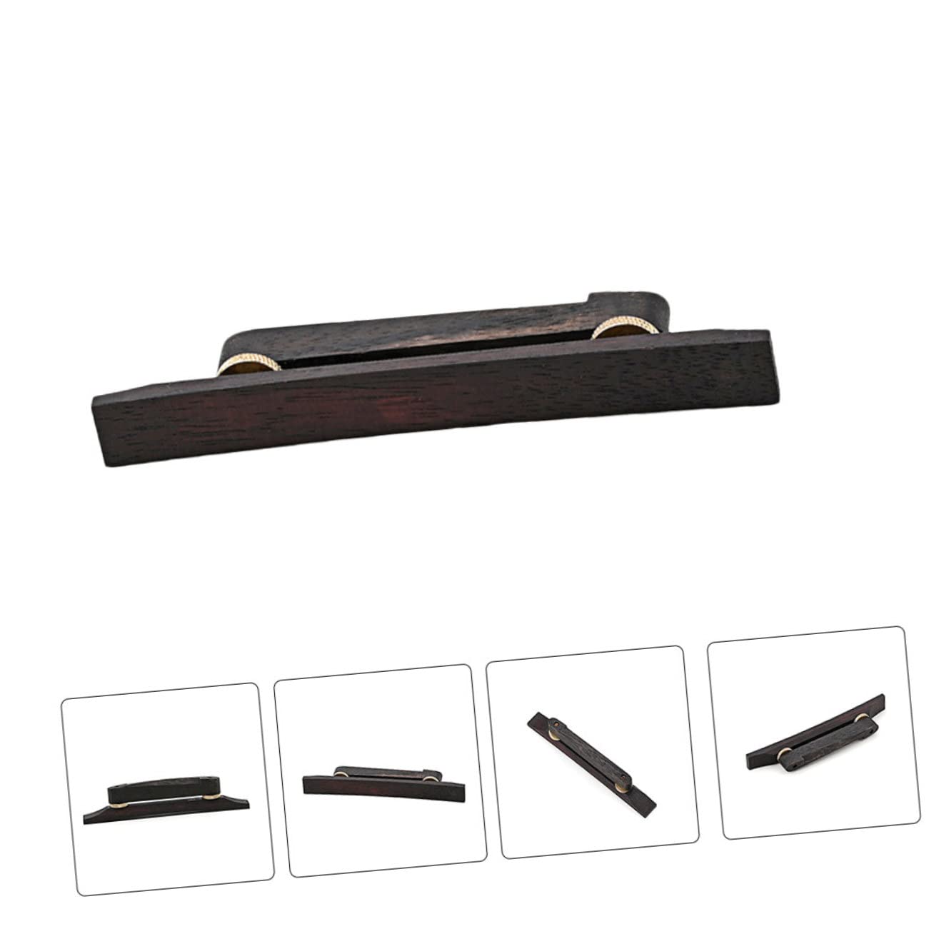 Abaodam 3pezzi Ponte Legno Per Chitarra Folk Accessorio Per Sostituzione Professionale Design Elegante e Struttura Semplice Per Musicisti e Appassionati Chitarra