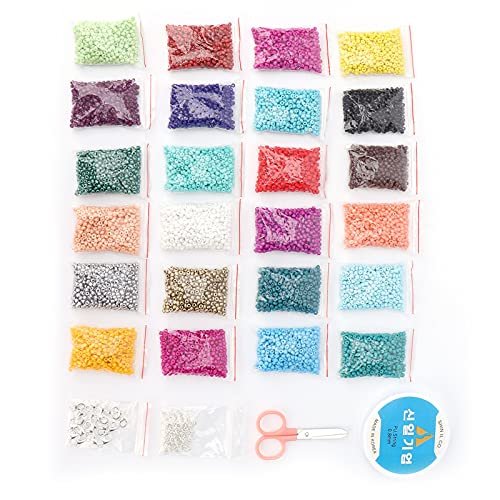 Kit de abalorios de 3 mm con alicate para evitar nudos sueltos 4