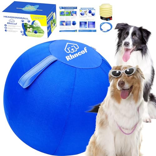 25” Herding Ball for Dogs/Horse: Herding Ball for Australian Shepherd, Outdoor Interactive Play...