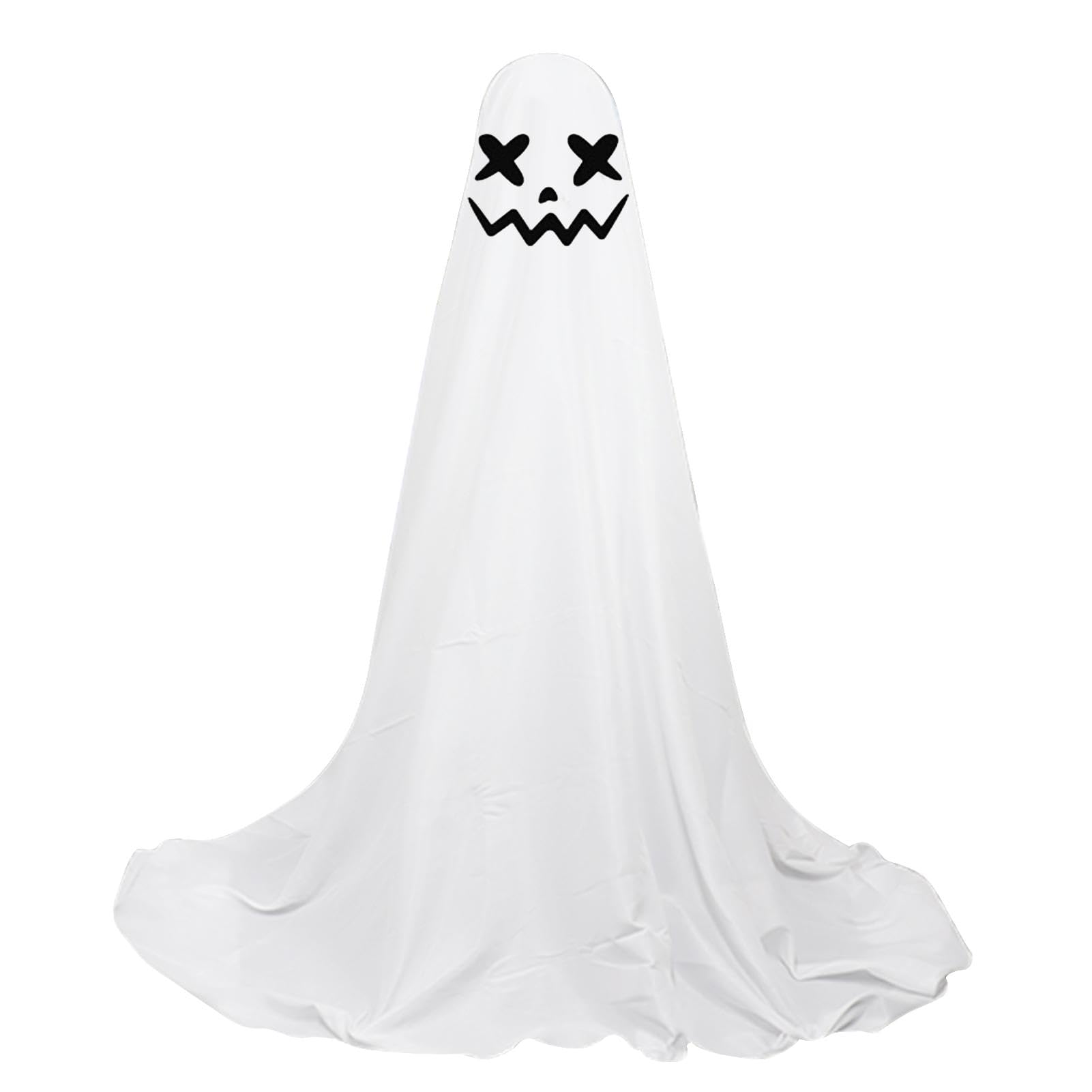 Décoration effrayante à DEL et guirlande lumineuse pour fantômes d'Halloween autonomes