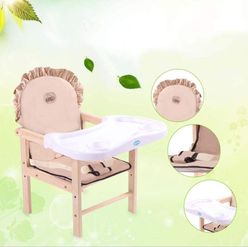 TQ Zdrowa pielęgnacja Deluxe Booster Seat, skórzane krzesło dla niemowląt, wielofunkcyjne, przenośne, składane