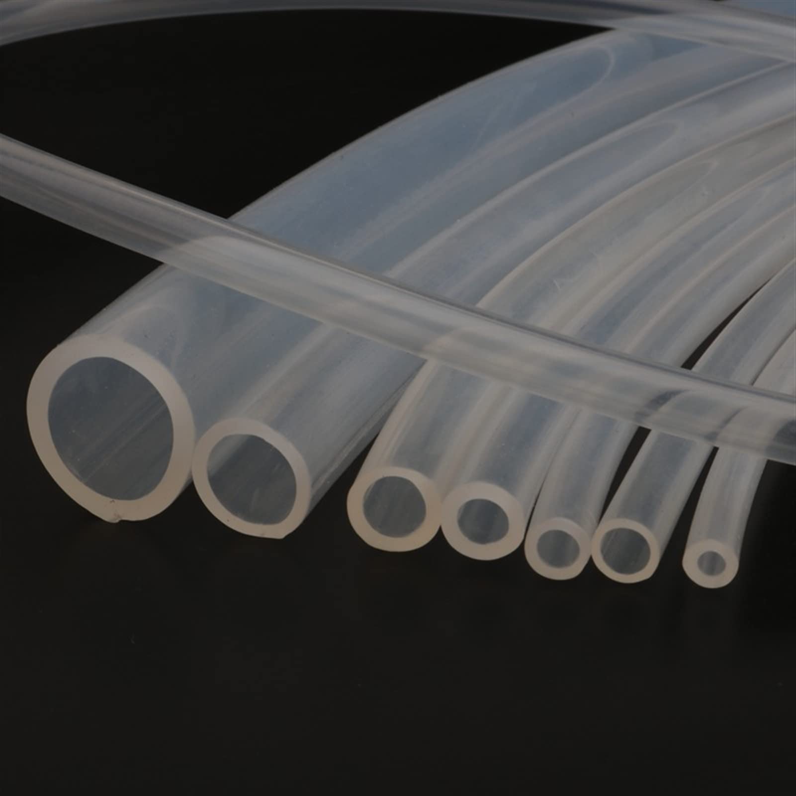 Mdingbao-Silicone Hose Tube 1 Meter Food Grade Silicone Tube 20~50mm Clear Transparent Silicone Hose Flexible Rubber Hose Heat Resistant Pipe, High Temperature Resistance (Color : 32 x 38mm)