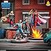 Asmodee Marvel: Crisis Protocol Avalanche, Exodus & Lady Mastermind Character Pack - Tabletop Superhero Game, Ages 14+, 2 Players, 90 Minute Playtime