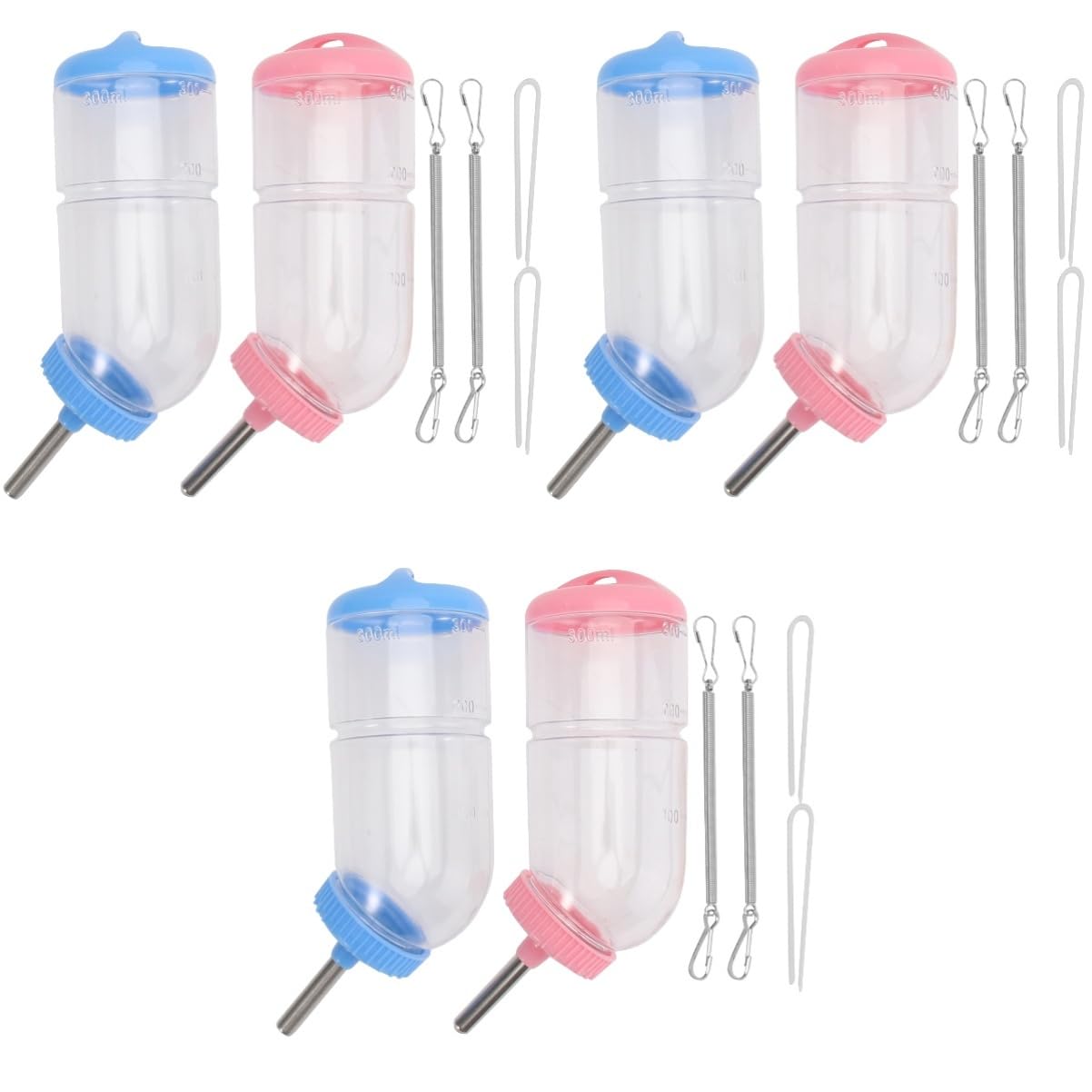 BESPORTBLE 6pièces Fontaine à Eau pour Rongeurs Bouteille Eau Étanche pour Animaux De Compagnie pour Cochons Et Chinchillas