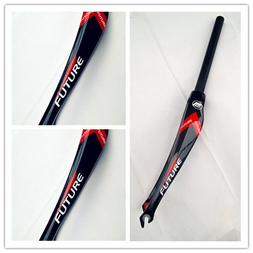 Generic 3k matte : FUTURE 3k matte gloss carbon fiber road bike fork carbon fibre forks carbon fork road bike forks 28.6 mm
