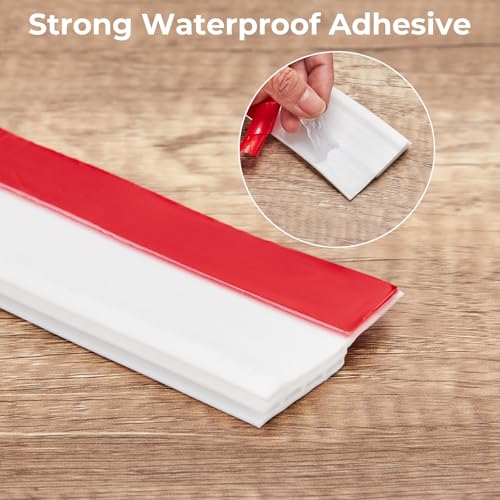 Ohuhu Y13-80400-02 Door Draft Stopper Weather Stripping: Ohuhu Under Doors Bottom Seal Strip Sweep Blocker Gap Filler Flexible Noise Insulation Draft Guard thumb #4