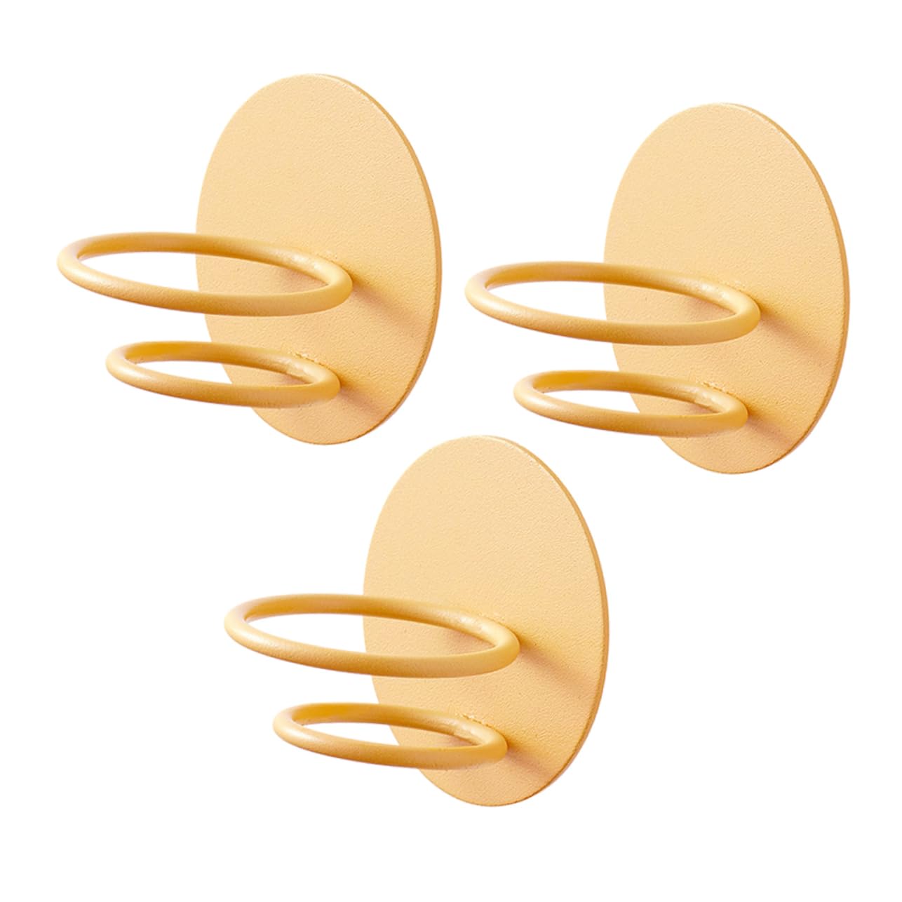 GALPADA 3 Pcs Wall Mounted Sponge Egg Holders Punch Makeup Sponge Racks for Durable Cosmetic Organizers
