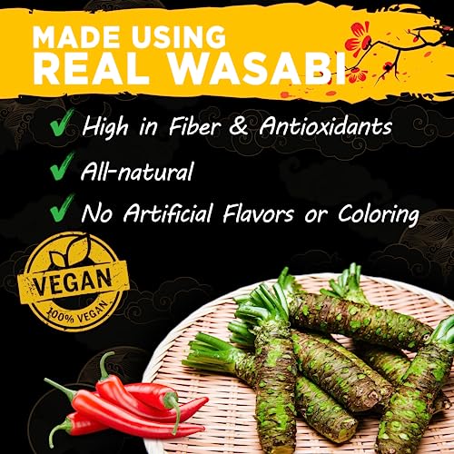 Wasabi-O Combo Set of 2 Wasabi Original Sauce 62g & Wasabi Red Chili Sauce 55g - The Perfect Match, Ideal Not Only For Sushi, Sashimi But For All Seafood, Grilled Meats, and Vegetarian Dishes