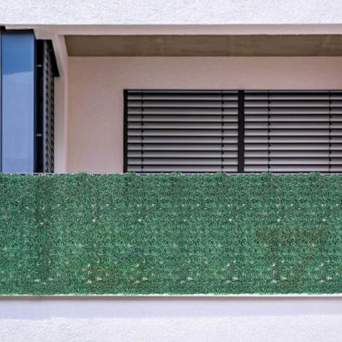 Hiedra artificial premium de 0,5x2m para diseño de pared y terraza 3