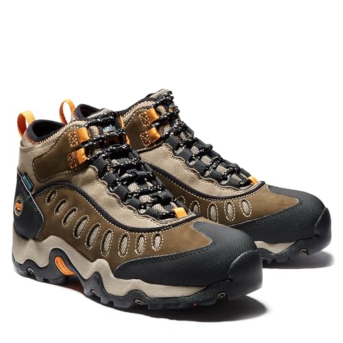 Image of Timberland PRO Men's Mudslinger Mid Waterproof Lace-Up Fashion Sneaker