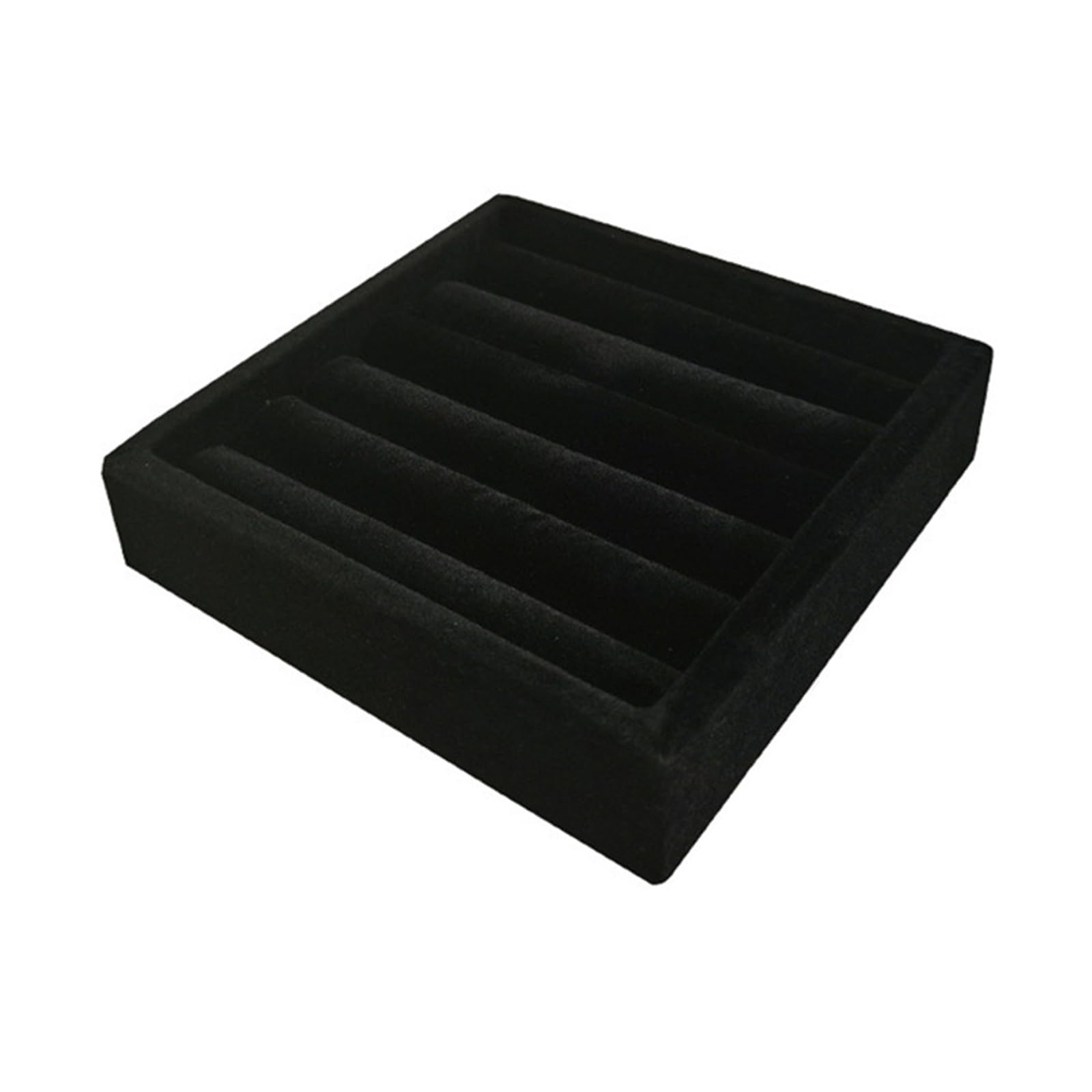 Velvet Ring Holder Tray Stylish Jewelry Presentation and Storage Stand Drawer Style Jewelry Display Box Boutique Jewelry Display, フリーサイズ