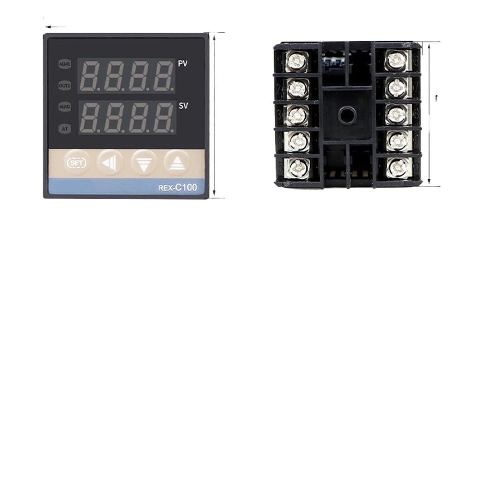 REX-C100 PID Intelligent Temperature Controller Universal REX-C400 Industrial Temp Regulator REX-C700 Digital Thermostat(6XL)