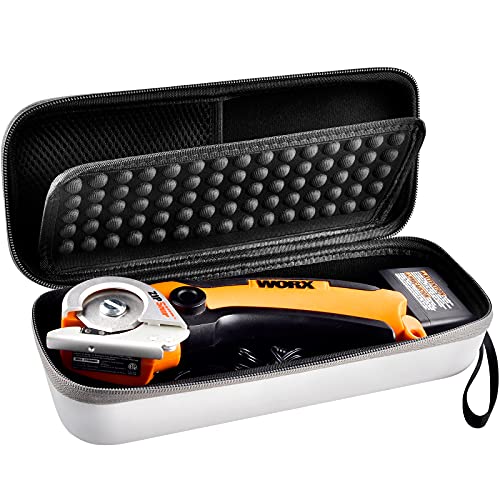 Case Compatible with WORX WX081L ZipSnip Cutting Tool, Rotorazer Saw Tile Cutter Storage Organizer Holder Mini Saw Box Fits for Charger And More Accessories(Box Only)