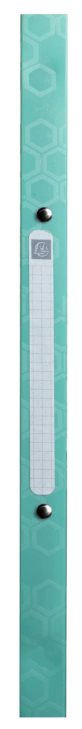 Exacompta Ref. 54210E – Karton mit 20 recycelten Maïa-Ordnern, 2 runde Ringe, Durchmesser 15 mm, Rücken 20 mm, Außenmaße 32 x 25 cm, A4-Format, sortiert