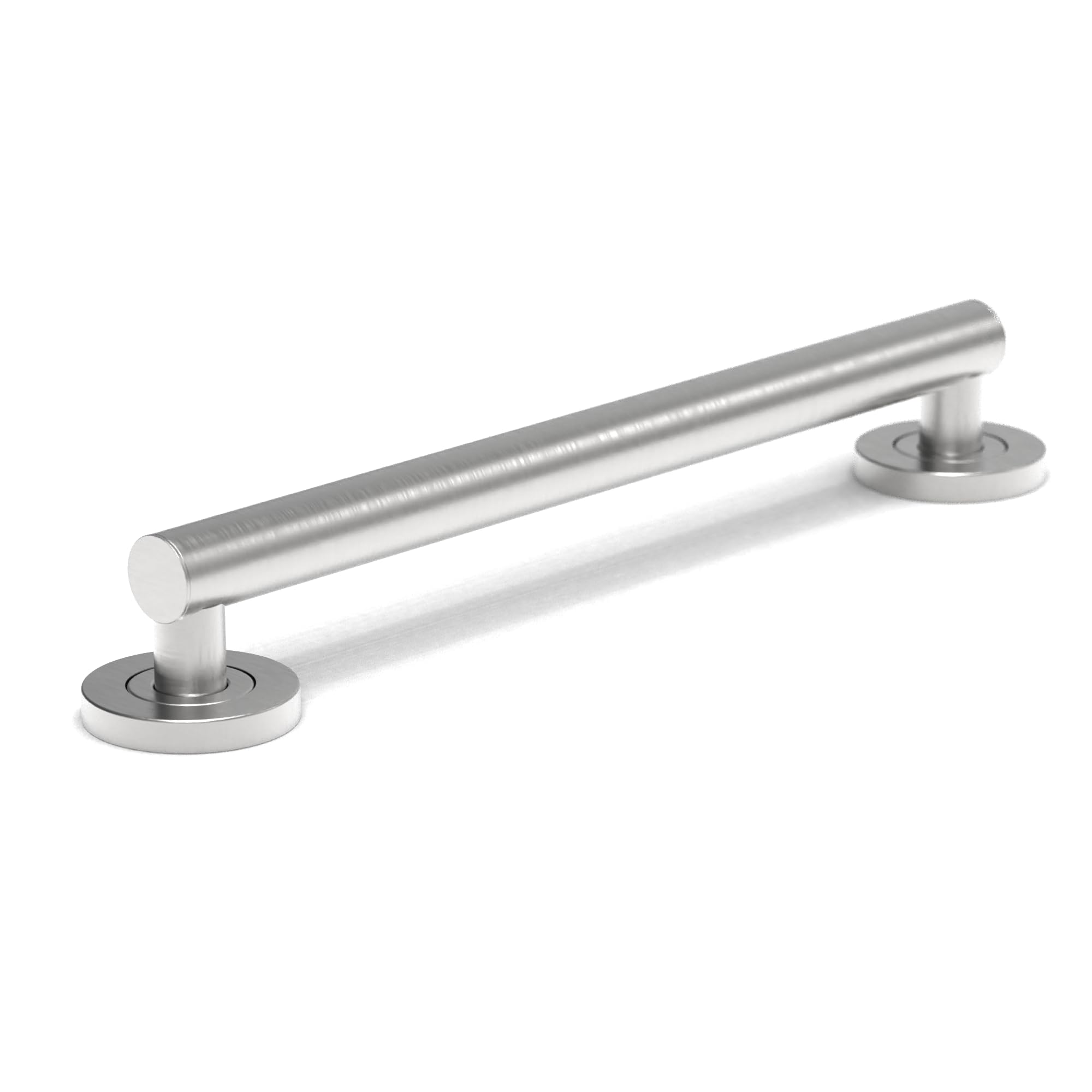 ADA Compliant Grab Bar, 500lbs Weight Support for Bath Safety (16 inch, Brushed Nickel)