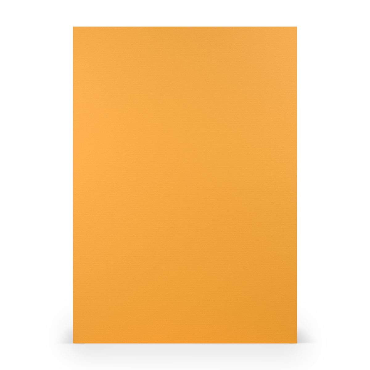 PAPERADO 1000 feuilles de papier ton sur ton DIN A4 - Ocre côtelé Orange Brun 160 g/m² - Papier de bricolage de 29,7 x 21 cm pour dessin, loisirs créatifs et impression