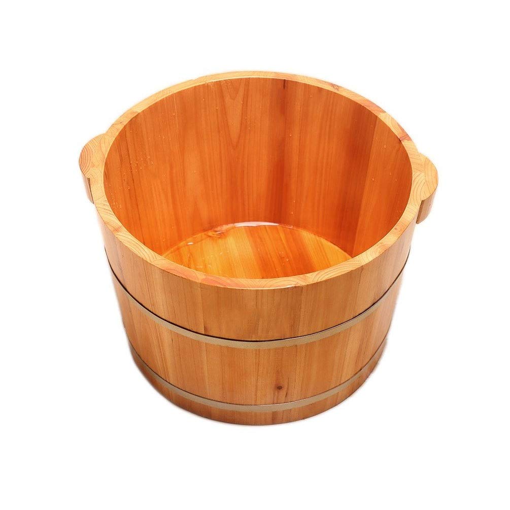 PUCHEN Barile di legnoPiedeSpaBarilepedicurePediluvio,Lavaggio dei piediBarile,Legno massiccioPiedeAmmolloBarileSecchio,PiedeBagnoBarileLoftyAmbition Comfortable Anniversary