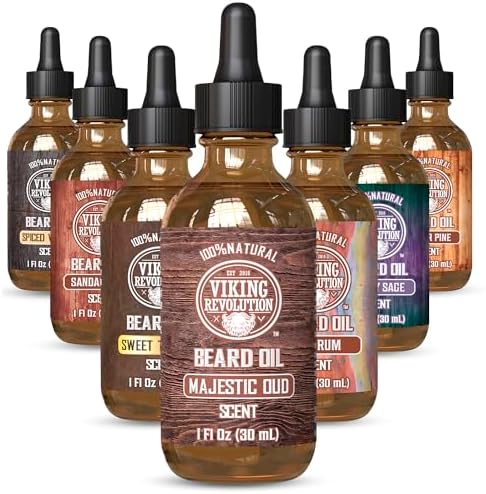Viking Revolution Beard Oil - Majestic Oud - 1 fl oz
