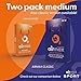 Airmax Unisex Sport Nasal Dilators Two-Pack - Easy, Safe, and Comfortable Breathing Aid - Improves Airflow - Transparent - Medium