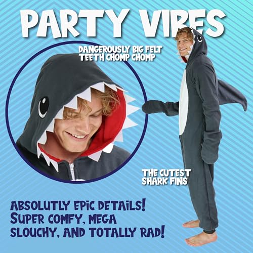Adult Slim One Piece Onesie Halloween Costume - image 2
