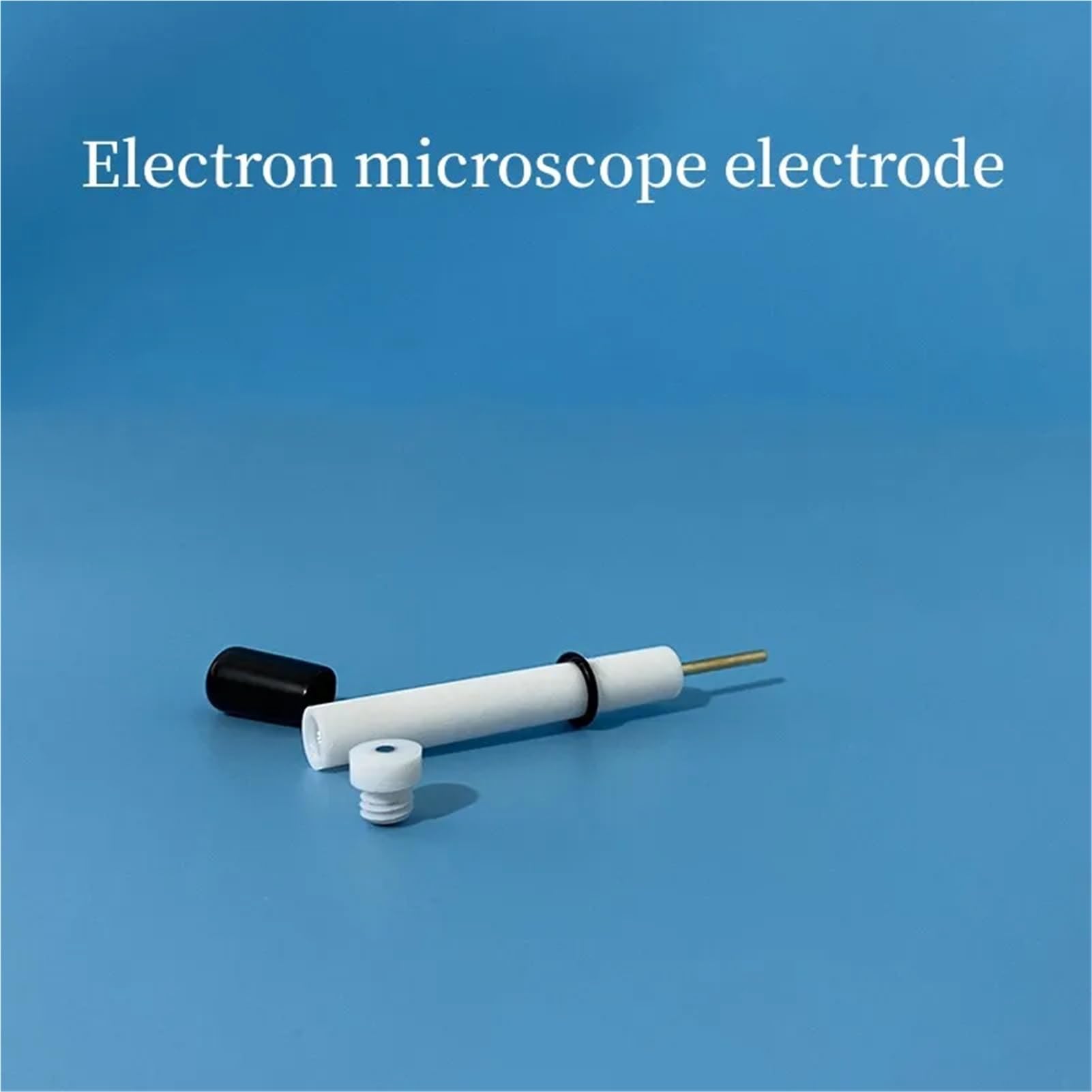 sujeniir 3mm Gold, Glassy Carbon, Platinum Electron Microscope Electrode Detachable Dual-Purpose Electrode can be invoiced(Platinum 3mm)