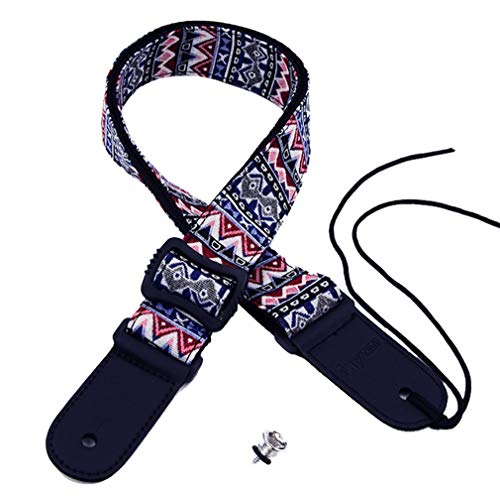 rayzm Sangle pour Ukulélé, de Style Bohémien Knitting en Coton Ceinture, 4cm de Large, de Longueur Réglable de 78cm à… - Les Beatles, Paul McCartney, John Lennon, RIngo Starr, George Harrison rayzm Sangle pour Ukulélé, de Style Bohémien Knitting en Coton Ceinture, 4cm de Large, de Longueur Réglable de 78cm à… – Image 8