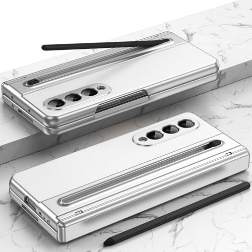 Coque Samsung Galaxy Z Fold4 avec support S Pen intégré et verre de protection complet